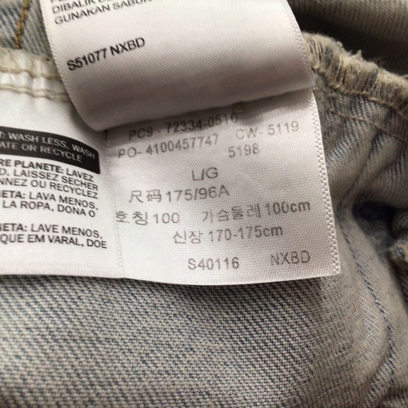 Levi Strauss and Company, big E Jean jacket. Size large. - Picture 5 of 6